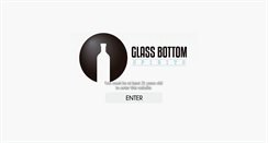 Desktop Screenshot of glassbottomdistributors.com